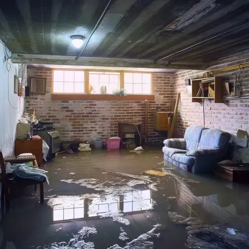 Flooded Basement Cleanup in Pittsfield, NH